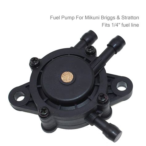 Hello, I just changed a fuel pump on a John Deere L110 lawn tractor. . Fuel pump for lawn mower